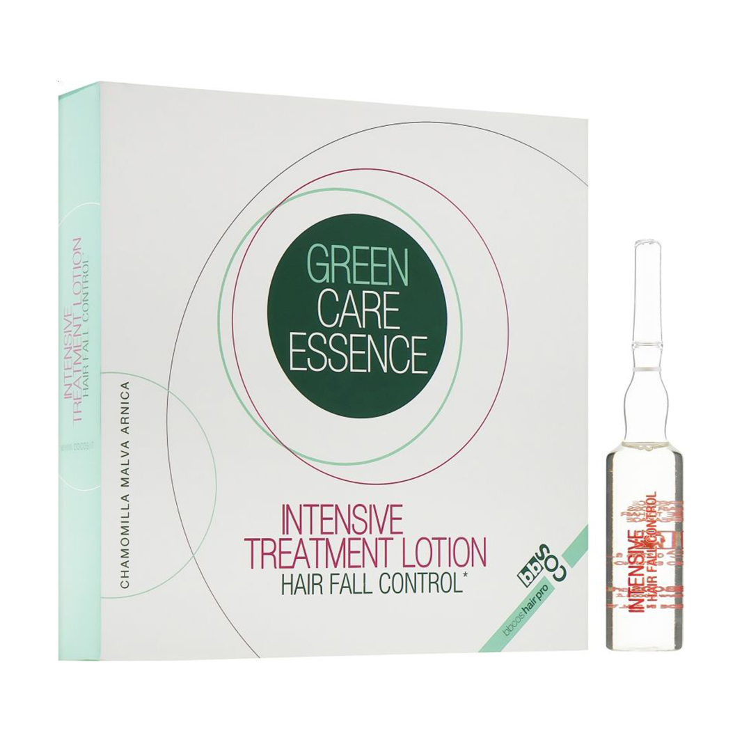 Інтенсивний лосьйон проти випадіння волосся BBcos Green Care Essence Hair Fall Control Intense Treatment Lotion, в ампулах, 6*8 мл